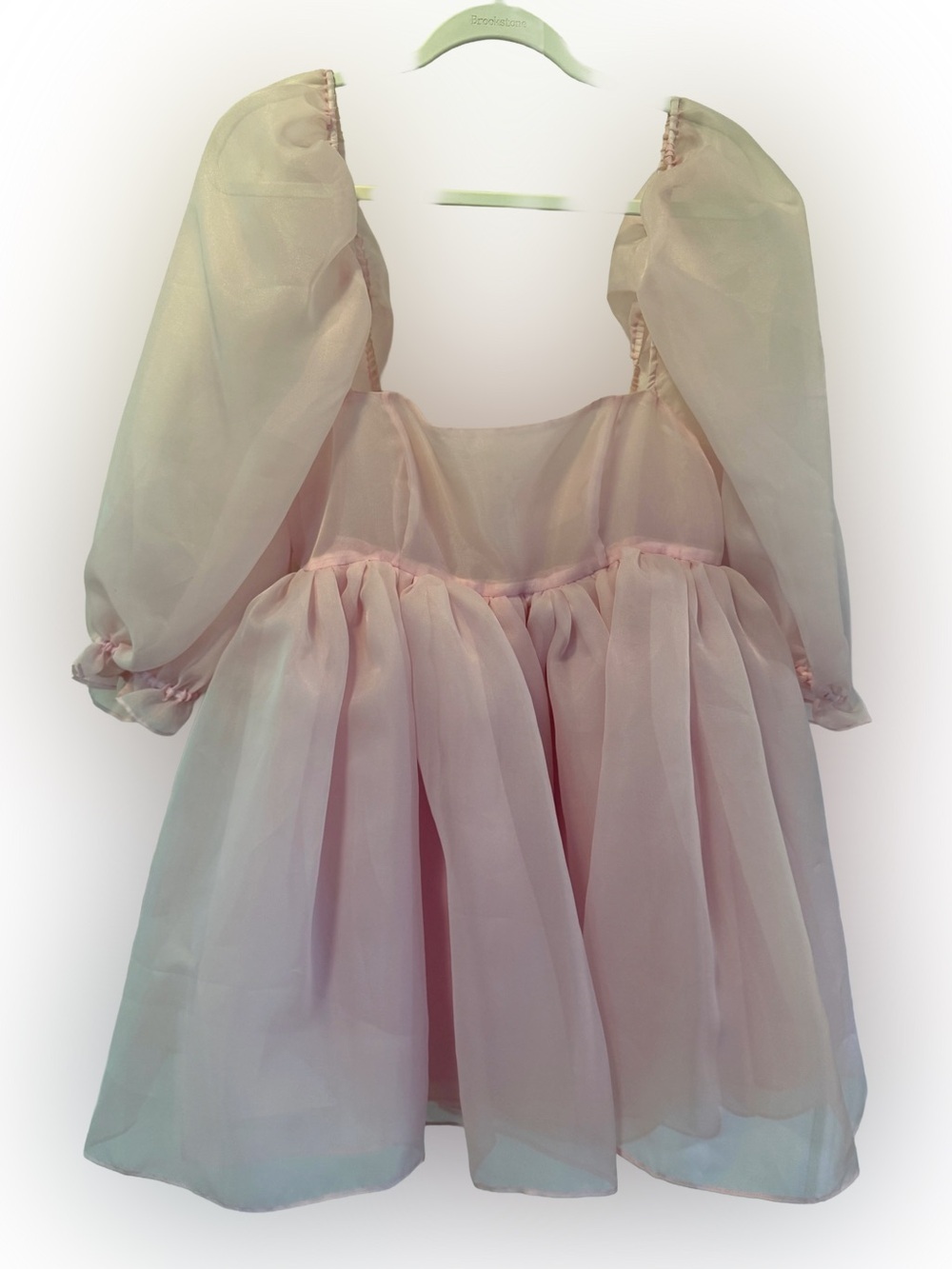 Selkie The Puff Dress in Angel Delight, Size M - Picture 5 of 8